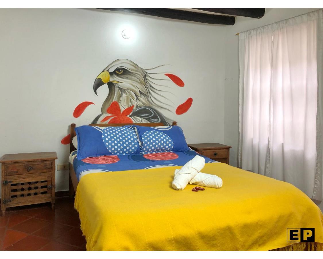 Beija Flor Hostel Villa de Leyva Bagian luar foto